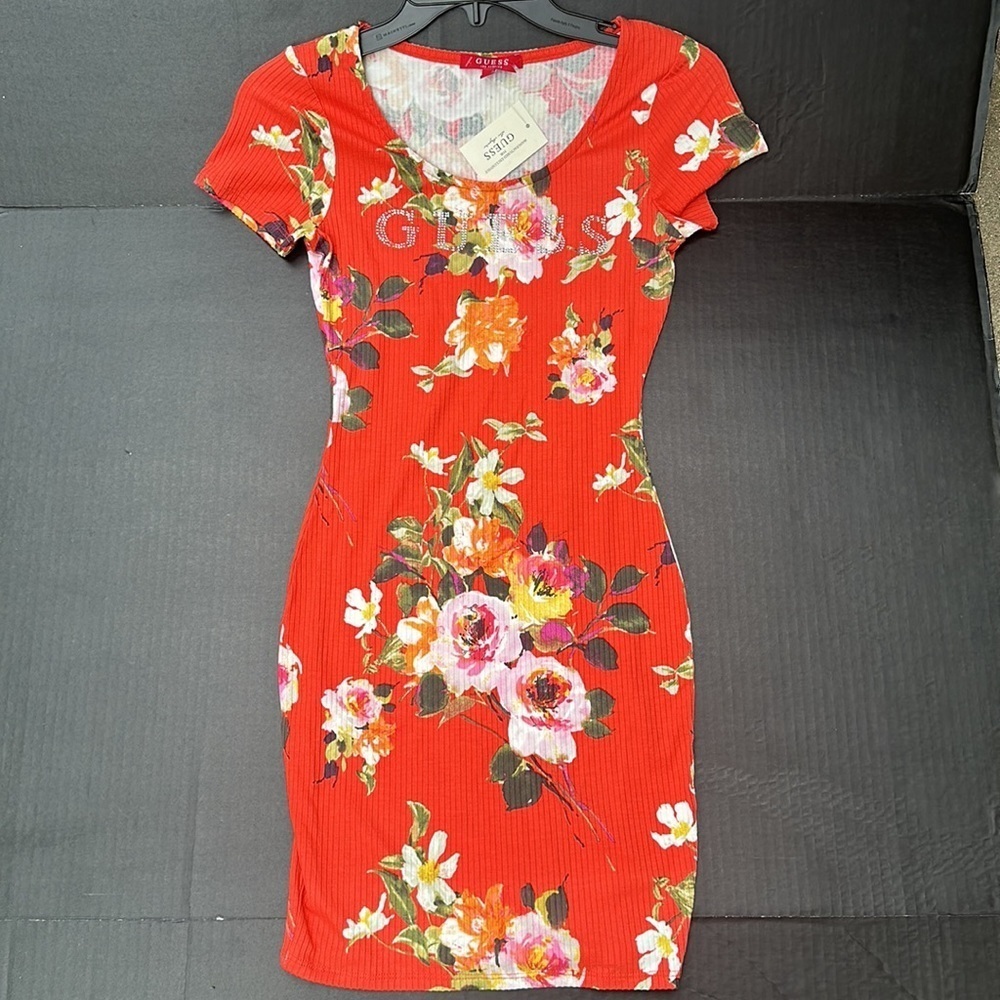 New GUESS Women's Floral Dress SZ S